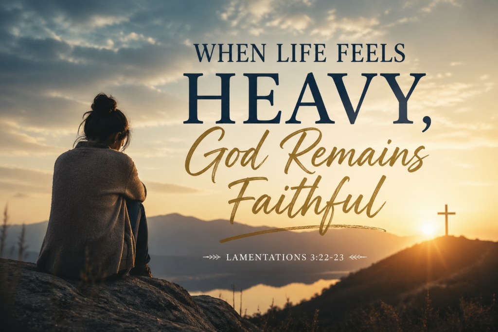 When Life Feels Heavy, God Remains Faithful